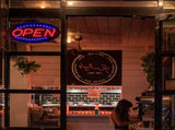 LED Neon Open For Business - 18 x 8.5 Inch Larger Size Ultra-Bright Advertisement Store Open 05523216
