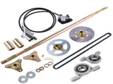 Rear Live Axle Kit w/ Brake Assembly & Chain Replacement for Drift Trike Go Kart ATV Quads 49487816