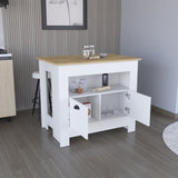 Arlet Kitchen Island Two Door Cabinet and Shelf B200P173164