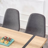 Dining Set of 4, Modern Mid-Century Style Dining Kitchen Room Upholstered Side. Accent W115164380
