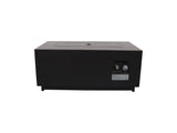 16 H x 42 W Steel Outdoor Fire Pit Table with Lid B120142336