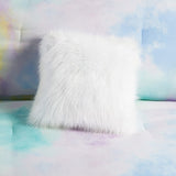 Full/Queen Watercolor Tie Dye Printed Comforter Set with Throw Pillow B03595946