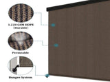 8'X6' Mocha HDPE covered roller shutter 39554978