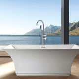 ZNTS Freestanding Bathtub Faucet with Hand Shower W1533125022