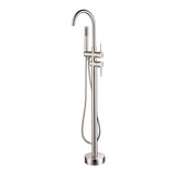 ZNTS Freestanding Bathtub Faucet with Hand Shower W1533125023