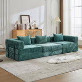 Compression Sofa,Convertible Floor Sofa Bed with Fixed-Shape Frame, Boneless Modular Sectional 18322636