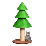 31.5in Christmas Cat Scratcher, Cat Scratching Post for Indoor Cats, Large Sisal Cat Scratching 40010369