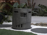 32000 BTU, CSA Certification Diameter 20 Inch Round Outdoor Gas Fire Pit,Contain 2.5kg Lava Stone W2734P194101