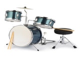 14"x10" 3-Pieces Junior Kids Drum Set Kit Pedal Drum Stick Wrench Drum Stool 28241707