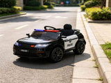 Black 12V Kids Electric Car Full Functions, Remote Control, Siren, Light, Music, Spring 71434748