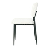 Modern Beige simple dining chair Fabric Upholstered Chairs home bedroom stool back dressing chair W210132727