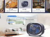 New desktop small fan Rechargeable desktop fan Portable office student dormitory home mini fan 34964222
