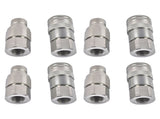 4 Sets 1/2" Flat Face Hydraulic Coupler Quick Connect Fit for Bobcat 16028 72097340