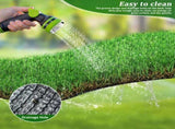 2FTX10FT Outdoor Artificial Grass Runner Rug, Thick Realistic Fake Grass Roll Decor Patio Balcony 84181290