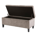 Tufted Top Soft Close Storage Bench B03548203