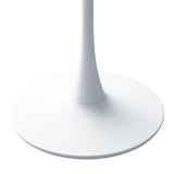 31.50"Modern Octagonal Coffee Table with Printed White Marble Table Top,Metal Base, for Dining Room, W757126158