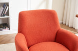 Teddy Swivel Barrel Chair, Swivel Accent Chairs Armchair for Living Room, Reading Chairs for Bedroom W1361P172477
