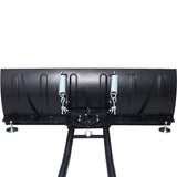 UNIVERSAL ATV/UTV SNOW PLOW KIT,ATV Plow System,Steel Blade Complete Universal Mount Package 55in W465P183313
