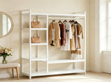 Freestanding Closet Organizer with 6 Shelves 38706711