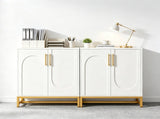Modern Sideboard Buffet Storage Cabinet with Adjustable Shelves, Freestanding Kitchen Server with 45756768