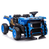 24V Two-seater Kids Ride On Electric Car W/parents control,Seat width 19.69in,400W motor,E-rear W1578P192976