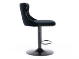 Furniture,Swivel Velvet Barstools Adjusatble Seat Height from 25-33 Inch,17.7 inch base, Modern 90690978