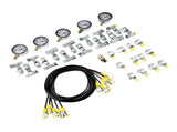 Hydraulic Pressure Test Kit 5 Gauges 13 Test Couplings 5 Test Hoses with Case 29760722