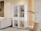 31.5x66.73x15.75inch White Two Side Storage Cabinet With Drawers for Bedroom, Living Room, Bathroom W5290P533268