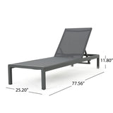 CAPE CORAL KD CHAISE LOUNGE GREY 57592.00GRY