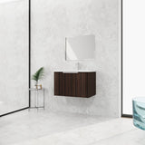 30 Inch Bathroom Vanity With Resin Sink,Soft Close Doors,Float Mounting Design W999P204951