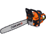 Chainsaw gas 22inch ,58cc Gasoline Chain Saw for Trees ,Wood Cutting 2-cycle EPA Compliant W46542539