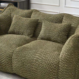 Soft beanbag chair with high resilience foam core for two people. The comfortable square recliner W1996P252273