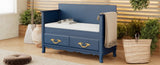TREXM Shoe Bench with Removable Cushion, Entryway Bench with Hidden Storage for Entrance and Living N715P198567M