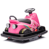 12V Kids Ride On Motor Bumper Car,integrating system,Rotate 360 degrees in place,Collision triggers W1396P178742