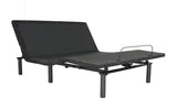 Adjustable Bed Base Electric Bed Frame with Remote Control Folding Design - Queen W1623109144
