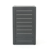 CAPE CORAL ALU C-SHAPED TABLE GREY 59990.00GRY
