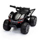 ZNTS Kids Ride-on ATV, 6V Battery Powered Electric Quad Car with Music, LED Lights and Spray Device, 4 W2181P155600