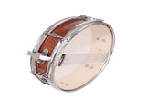13 x 3.5" Snare Drum Poplar Wood Drum Percussion Set Tiger Stripes 32715714