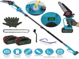 2-in-1 Cordless Pole Saw & Handheld Chainsaw, 4.72in Max Cutting Diameter with Brushless Motor, 24775175