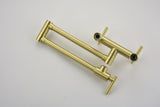 Pot Filler Faucets Both Hot Cold Water Wall Faucet Brass Faucets Kitchen Folding Kitchen Faucets W2287P184471