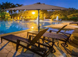 9 Feet LED Solar Umbrella 90299232