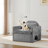 Modern Style Chenille Oversized Armchair Accent Chair Single Sofa Lounge Chair for Living Room, W2997P294104