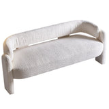 75.59" Wide Boucle Upholstery Modern Sofa for Living Room Beige W579125477