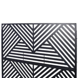 Outdoor & Indoor Privacy Metal Privacy 76" H48" W, Freestanding Decorative Privacy W465P193157