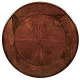 Traditional Style Brown Cherry 1pc END TABLE Open Bottom Shelf Ornate Design Living Room Furniture B011P184987