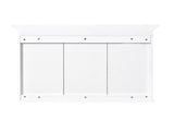 40" Medicine Cabinet with Mirror, Bathroom Storage Cabinet with Mirror Door and Shelves, Wall N710P264317K