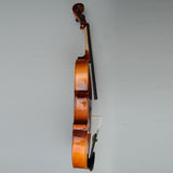 ZNTS 16" Acoustic Viola Case Bow Rosin Brown 90544042