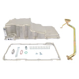 Fit for GM LS1/LS2/LS3 4.8 5.3 5.7 6.0 6.2 Retro Oil Pan Low Profile Aluminum, Pick Up, Gasket,Plate 51726343