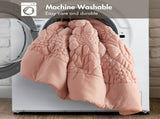 3-Piece King Comforter Set,Pink B035P408219