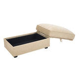 Ottoman - chenille-Wheat W3041P293494